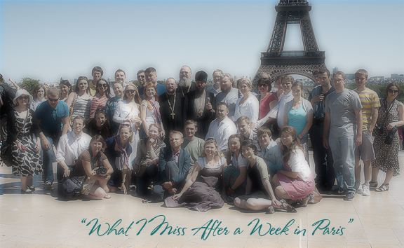 �What I Miss After a Week in Paris�